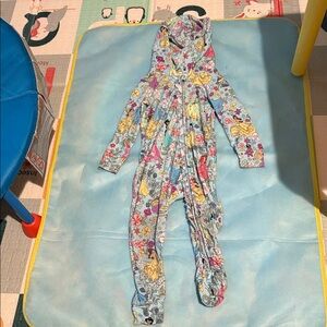 Posh Peanut hooded Disney Kids Floral One Piece